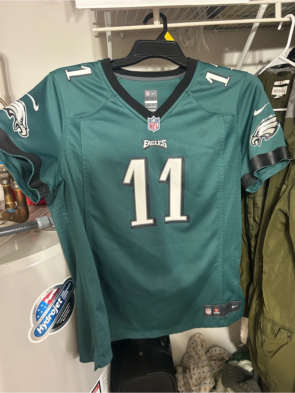 NFL Philadelphia Eagles #11 Teal Green Game Jersey